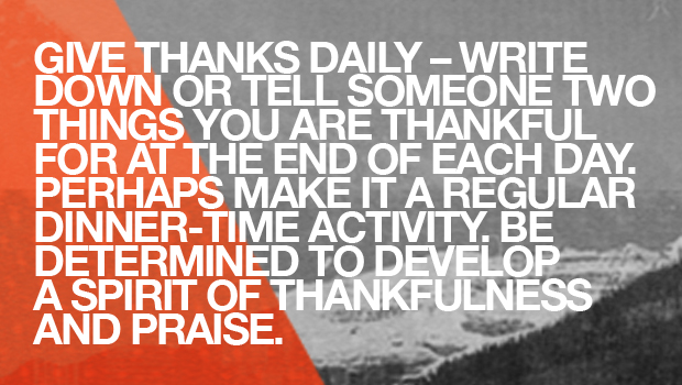 Day 37: Give Thanks