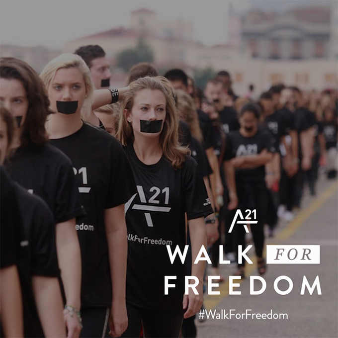 The A21 Walk For Freedom