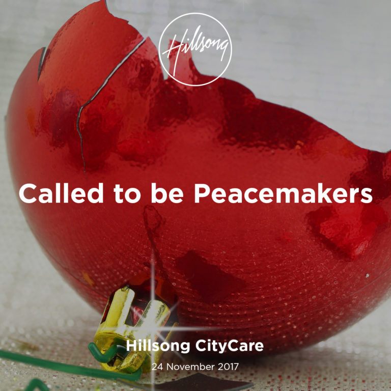 Called to be Peacemakers