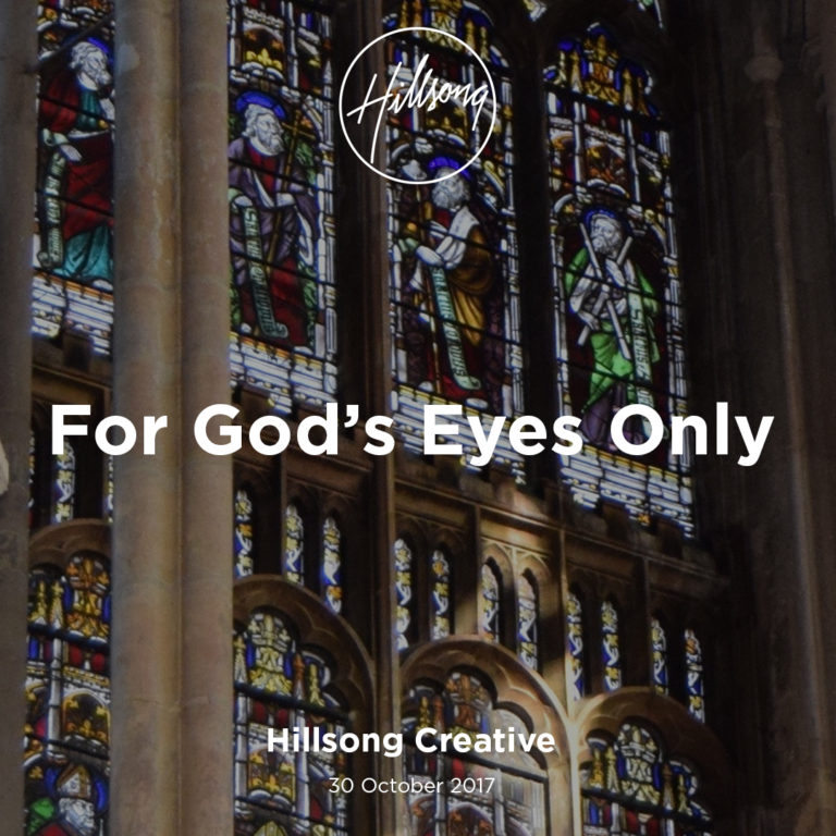 For God's Eyes Only