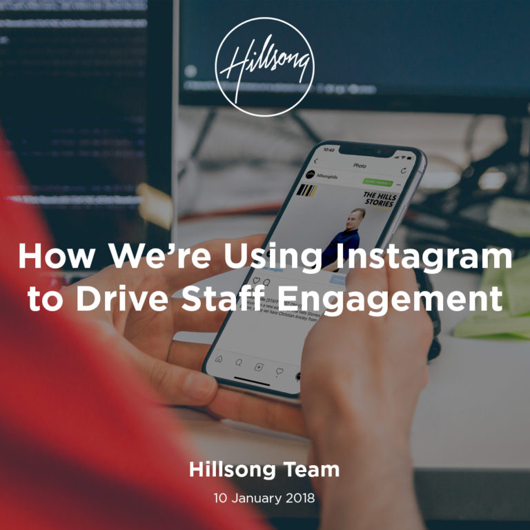 How We're Using Instagram to Drive Staff Engagement