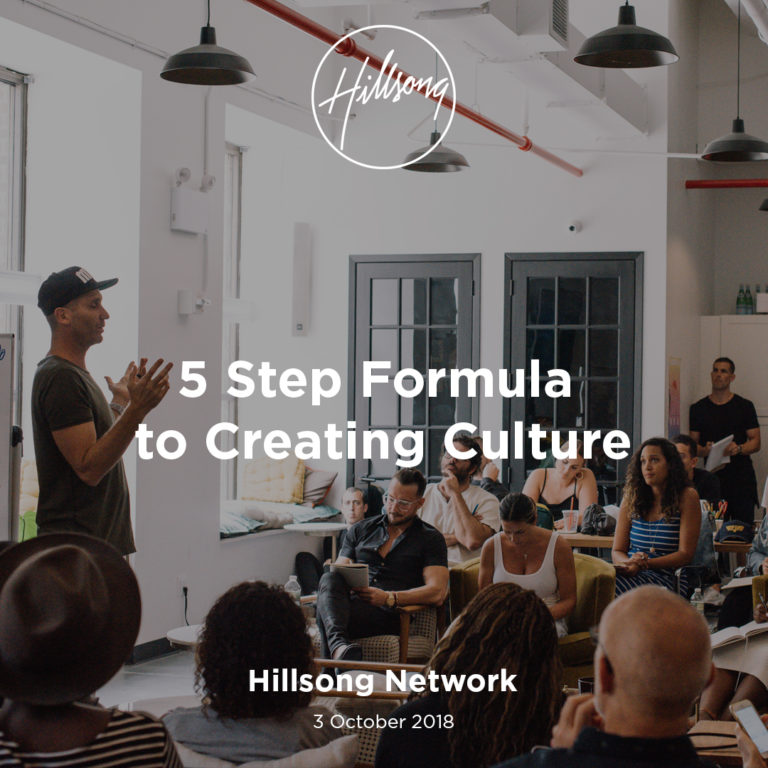 5 Step Formula to Creating Culture