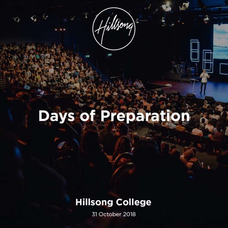 Days of Preparation