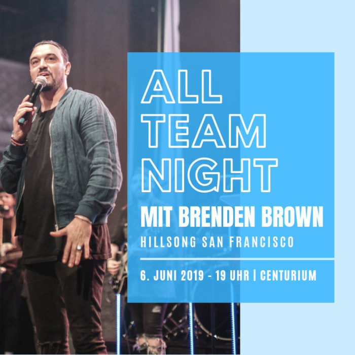 (English) All Team Night mit Brenden Brown