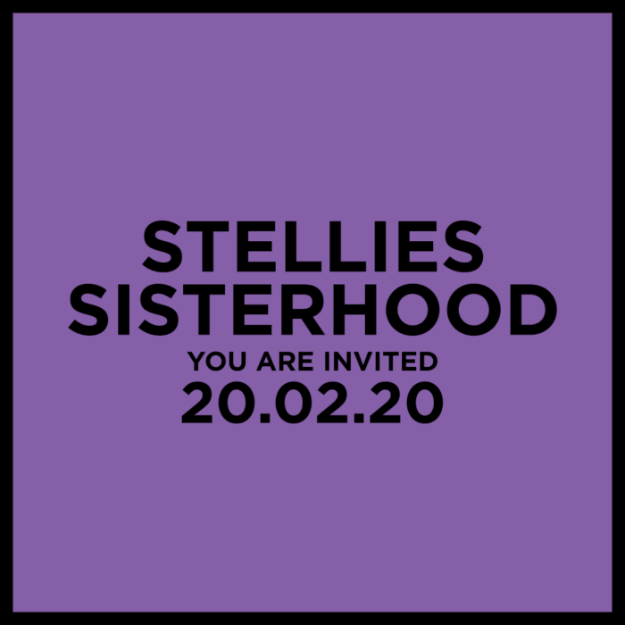 Sisterhood in Stellies