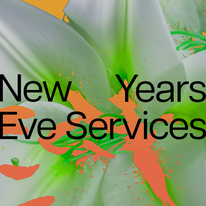 (English) New Years Eve Service Times