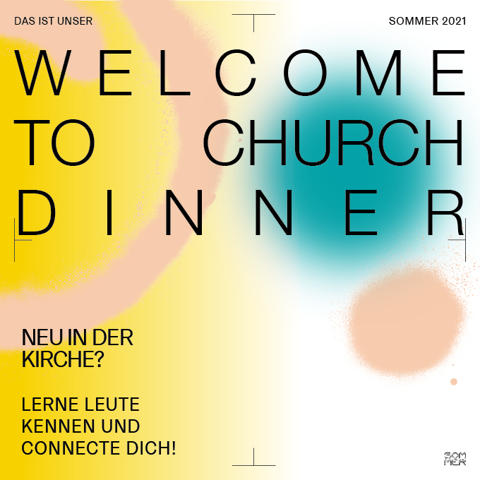 (Deutsch) 25.08 | Welcome to Church Dinner