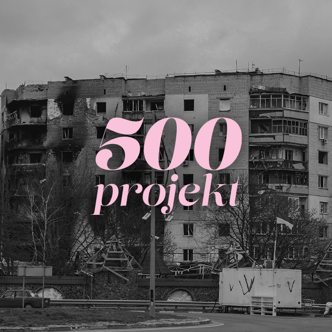 500 Projekte zur Unterstützung der Ukraine