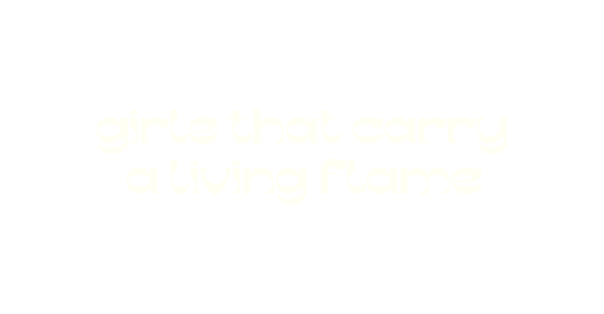 girls that carry a living flame