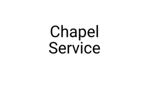 Chapel Service | 7pm
