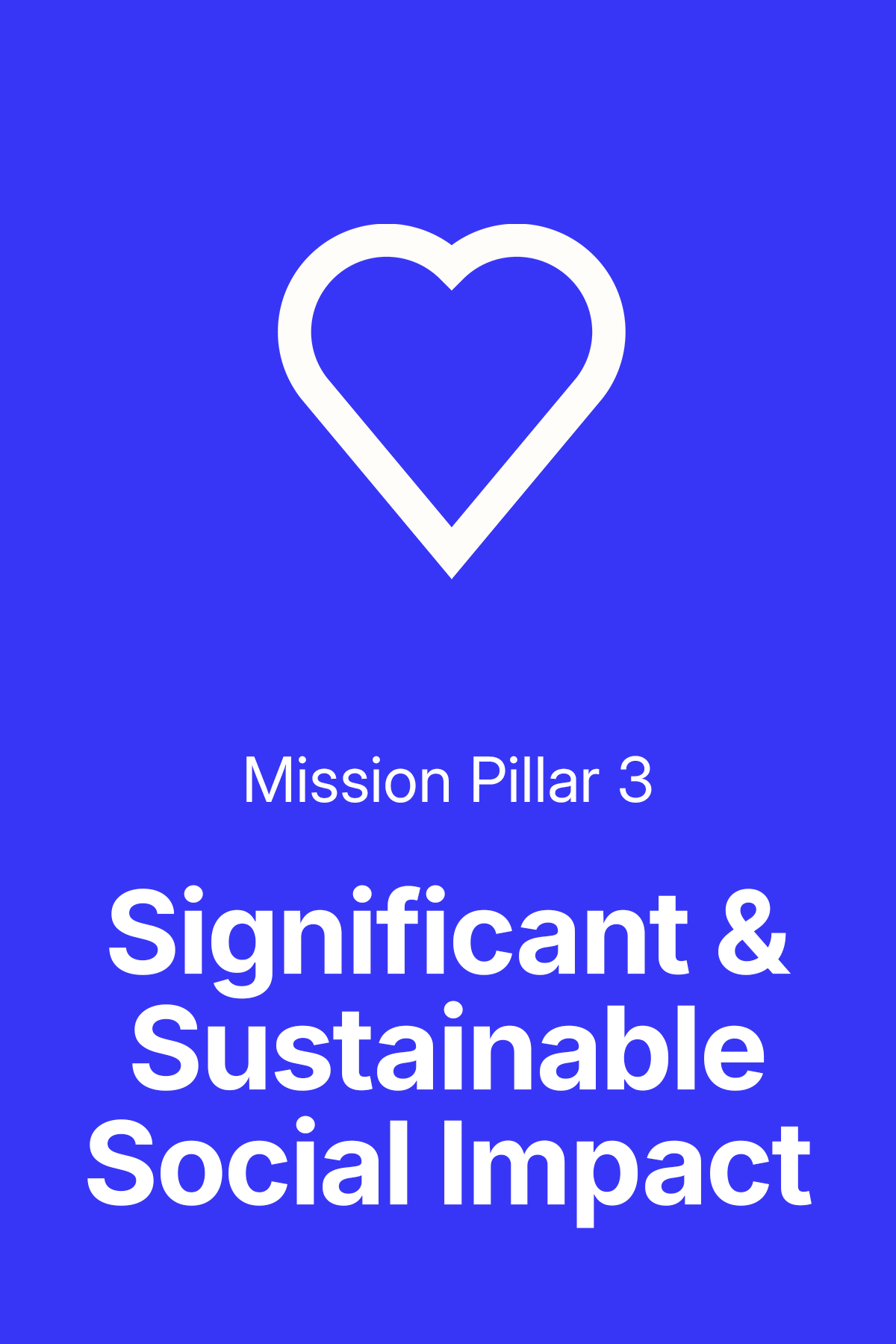Mission Pillar 3