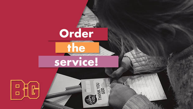 Order the Service!
